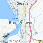 Peta lokasi: Bremerhaven, Jerman