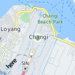 Peta lokasi: Changi, Singapura