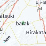 Peta lokasi: Ibaraki, Jepang