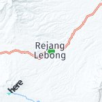 Peta lokasi: Rejang Lebong, Indonesia