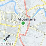 Map for location: Samawah, Iraq