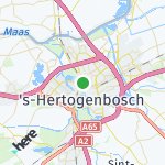 Map for location: 's-Hertogenbosch, Netherlands