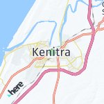 Map for location: Kenitra, Morocco