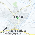 Map for location: Hranitne, Ukraine