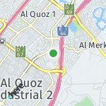 Map for location: Al Quoz 4, United Arab Emirates