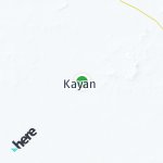 Map for location: Kayan, Burkina Faso