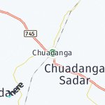 Map for location: Chuadanga, Bangladesh