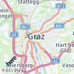 Map for location: Graz, Austria