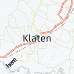 Map for location: Klaten, Indonesia